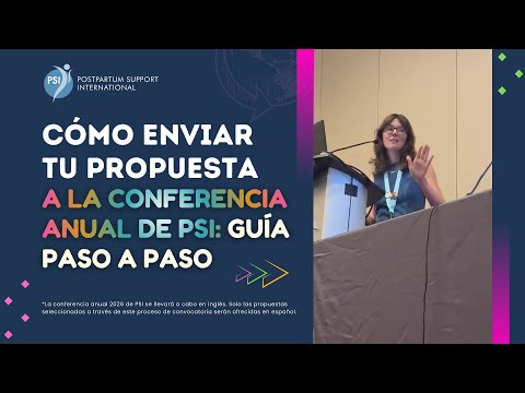 Guía para proveedores de Salud Mental Perinatal: Cómo enviar una propuesta de sesión en español