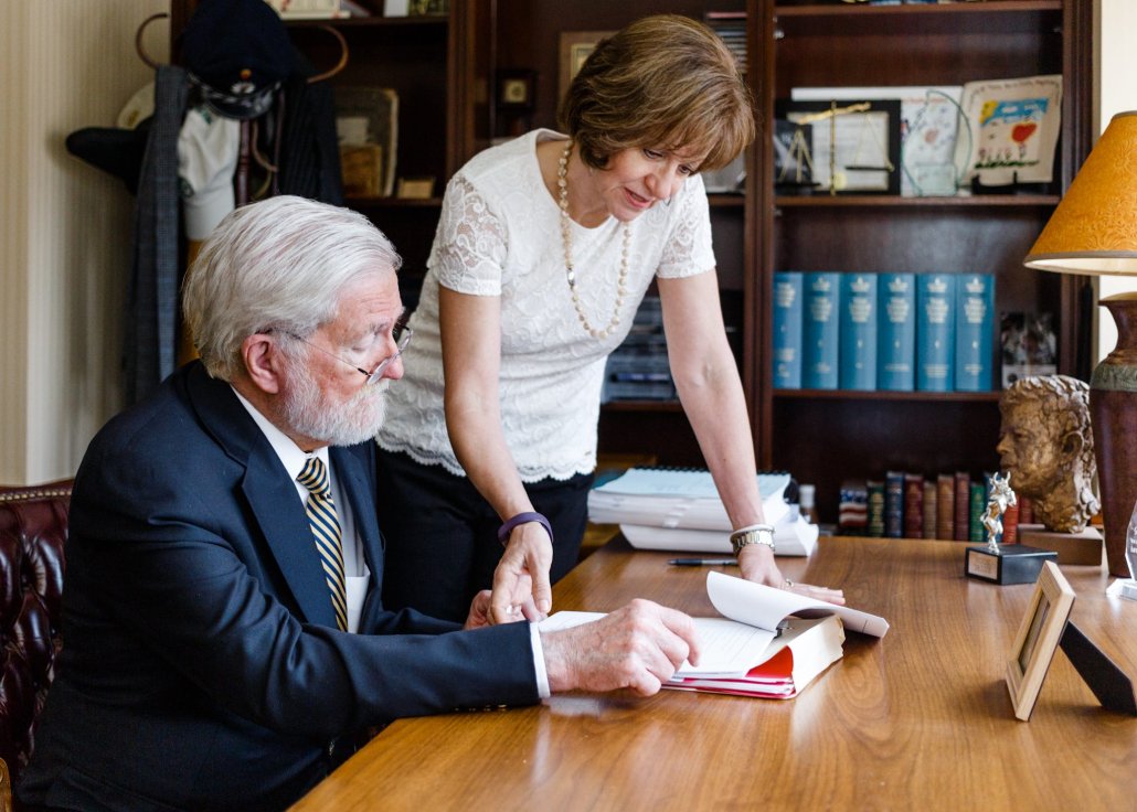 George and Mary Parnham, co-founders of the YCMF Legal Justice Program