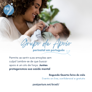 Grupo de apoio perinatal em português - (Perinatal support group in Portuguese)