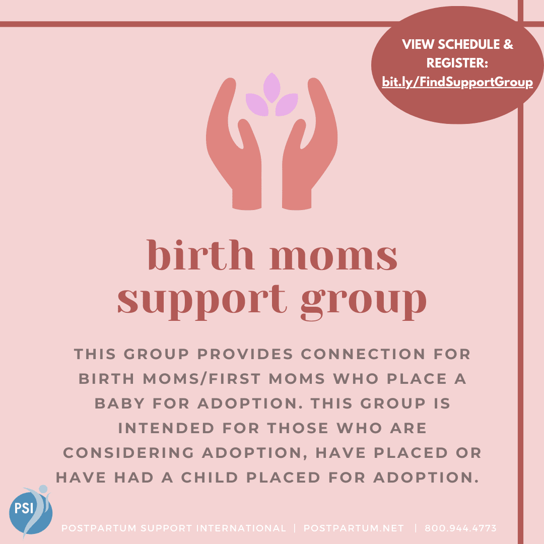Birth Moms Support Group