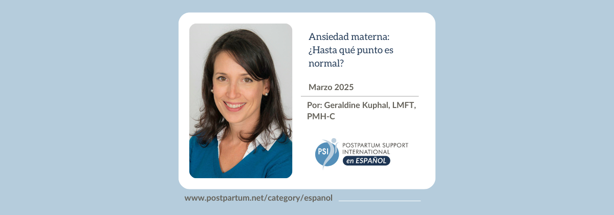 Ansiedad materna: ¿Hasta qué punto es normal?