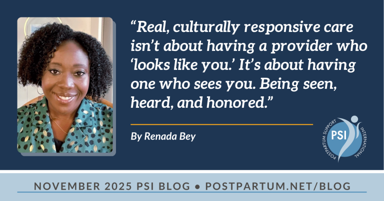 “Real, culturally responsive care isn’t about having a provider who ‘looks like you.’ It’s about having one who sees you. Being seen, heard, and honored.” By Renada Bey