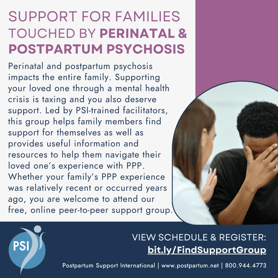 Support for Families Touched by Postpartum Psychosis