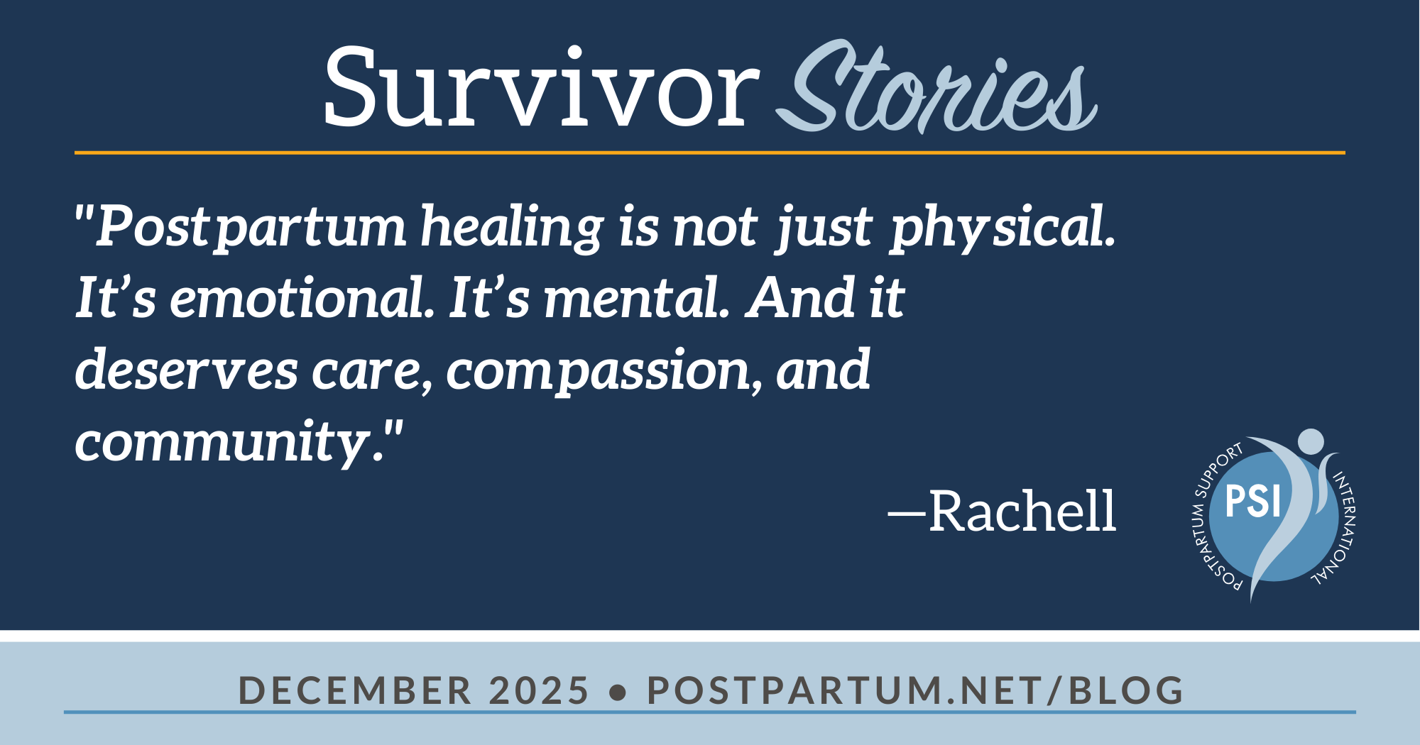 “Postpartum healing is not just physical. It’s emotional. It’s mental. And it deserves care, compassion, and community.” By Rachell M. Dumas, MSN, RN, DNP(c)