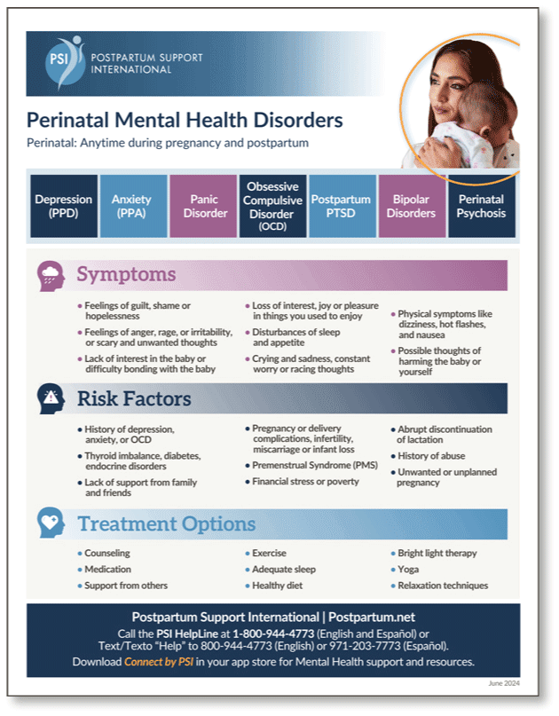 Perinatal Mental Health Flyer