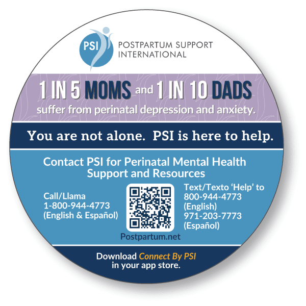 PSI HelpLine Magnets – Round