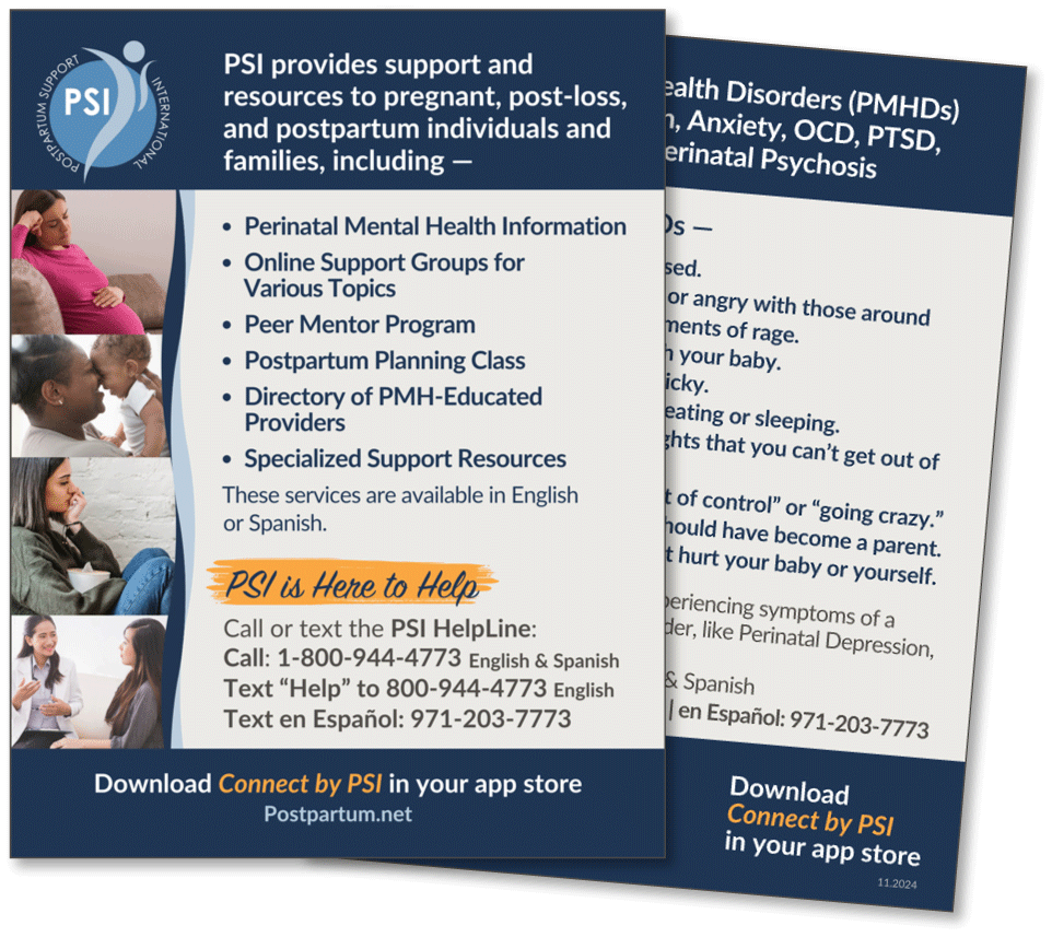 Symptoms and Resources Flyer